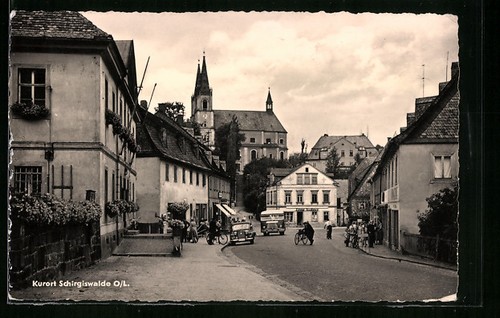 Ansichtskarte schirgiswalde - ansichtskarte,