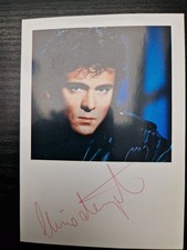 Nino angelo autogrammkarte - nino,