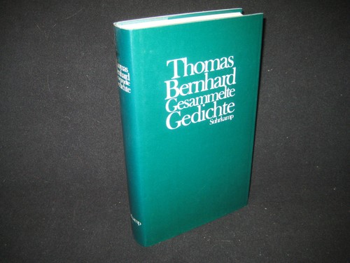 Thomas bernhard gesammelte - thomas,