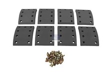 Trommelbremsbelagsatz achssatz - trommelbremsbelagsatz,