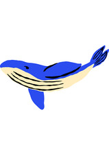 5x car sticker whale sticker