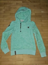 NAKETANO Fleece  Kapuzenpullover / Hoodie Gr. M grün