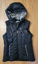 Icepeak Daunenweste Neu Mit Kapuze  Gr.40 Edel Sportlich ,schwarz 