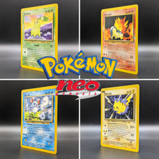 Pokemon "Neo Genesis" Große Auswahl an Common und Uncommon Einzelkarten