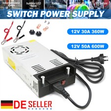600W/360W DC 12V 50A Schaltnetzteil Netzteilzubehör Transformator Power Supply