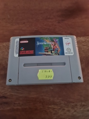 Snes pal the pagemaster - snes,