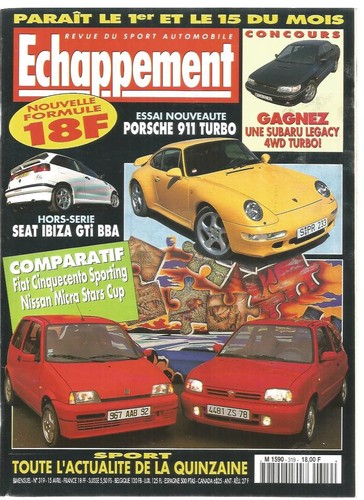 Echappement 319 porsche 911 - echappement, n°319