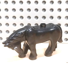 LEGO Duplo Tiere Pferd schwarz