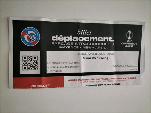 Sammler ticket fsv mainz - 25/26,