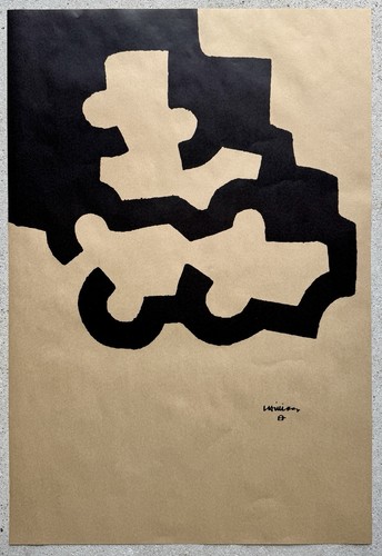 Eduardo chillida schwarze - eduardo, chillida: