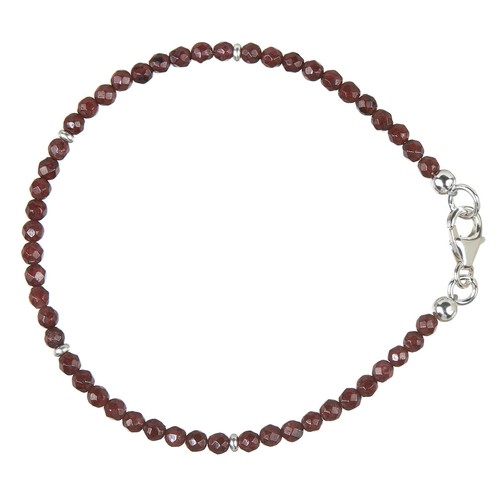Granat armband 925 - armband,