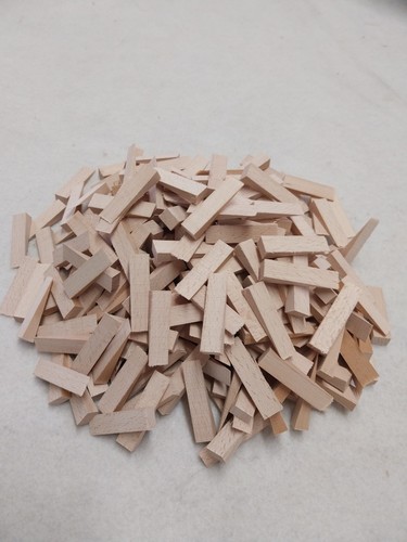Holzkeile buche 200 stück - holzkeile,