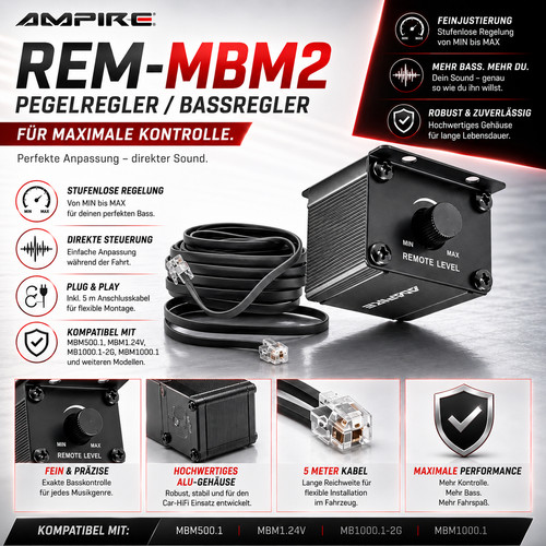 Bassregler für ampire - bassregler,