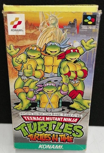Tmnt turtles time super - tmnt, in