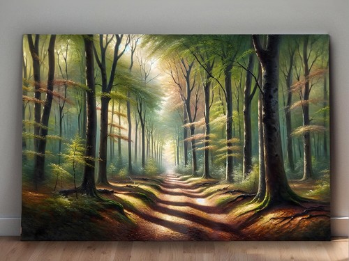 Verträumter waldweg - verträumter,