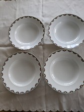 4 alte Porzellanteller Bavaria