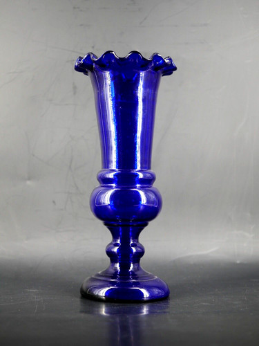 Vase kobaltblau blau glas - vase,