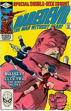 Daredevil # 181 nm (Frank Miller, Elektra dies)(USA, 1982)