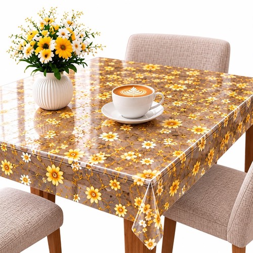 Transparent tischdecke - transparent,