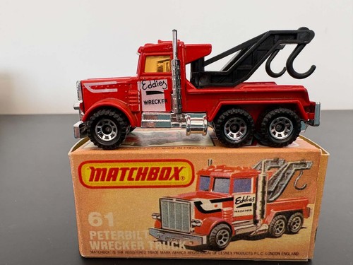 Matchbox peterbilt wrecker - matchbox,