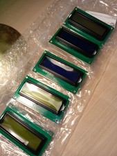 5 x LCD Display 16 x 2 Zeichen