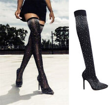 Damen Overknee Stiefel