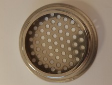 Neues Metall-Abflusssieb, 6,5 cm Außen-Durchmesser