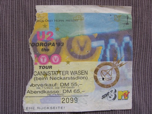 Ticket stub stuttgart - stub,