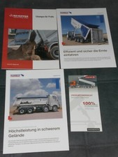 LANGENDORF, SCHMITZ CARGOBULL LKW Anhänger, Sattelkipper Prospekte ( Lkw 89 )
