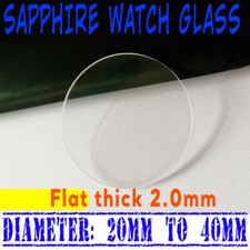 2mm saphirglas 20mm 40mm - saphirglas, 20mm-40mm