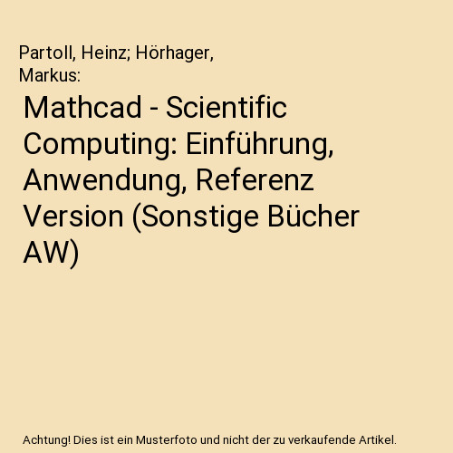 Mathcad scientific - mathcad,