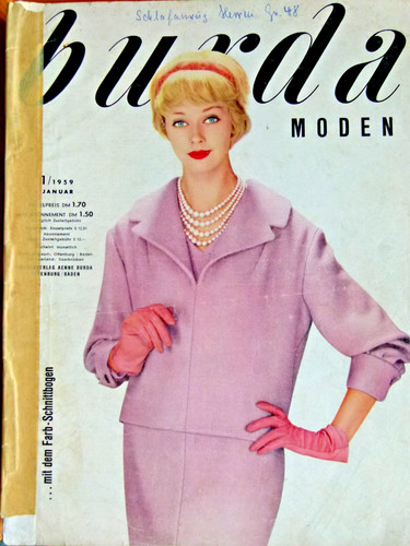 Altes burda modeheft - burda,