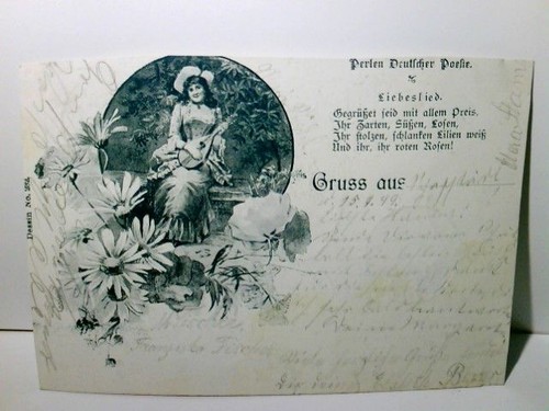 Gruss aus perlen deutscher - gruss,