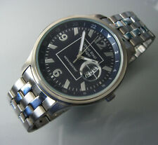 Akzent Steel Flieger - Herrenuhr Uhr - XXL - Ø 47 mm-5 ATM- all stainless steel 