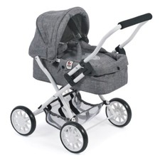 Bayer Chic 2000 Mini-Kuschelwagen Smarty Jeans grey