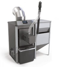 Pellet-Lufterhitzer KIPI Ventura 50 kW Hallenheizung Pelletkessel