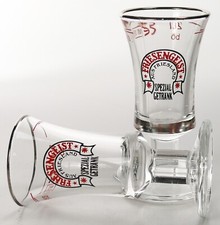 2 x Friesengeist Kräuterlikör Glas Shot 2 cl Pinnchen Schnapsglas Gläser 3458