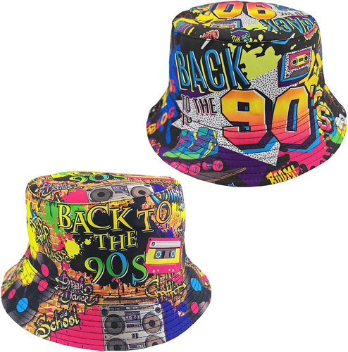 Retro hip hop bucket - hat, damen