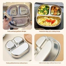 2/3/4 Grids Stainless Steel