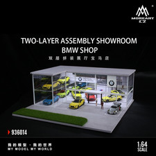 Diorama 1:64 Diecast Garage