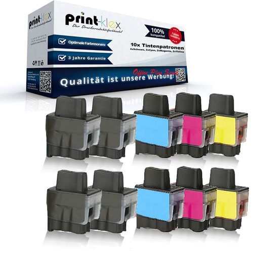 10x kompatible brother - brother, lc900