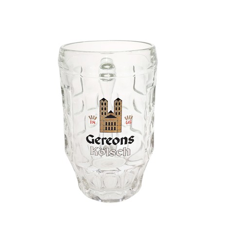 Gereons kölsch bierkrug glas - gereons,