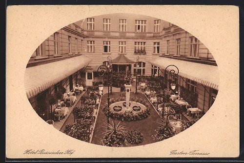 Ansichtskarte berlin hotel - ansichtskarte,