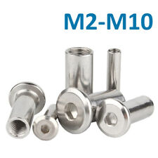 Hülsenmuttern mit Flachkopf