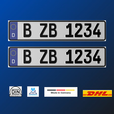 2x Kfz-Kennzeichen 520x110mm |