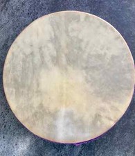 Bodhrán, handgefertigt, mit Zubehör, TOP!