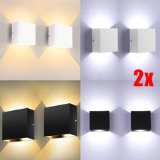2 STK Wandlampe Cube Würfel