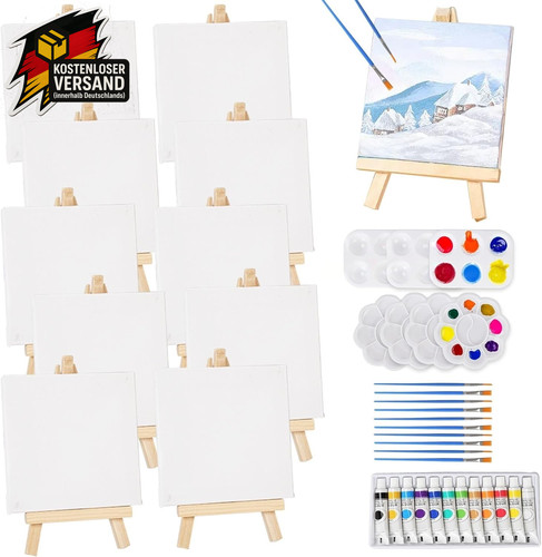 Stück mini leinwand - 10,