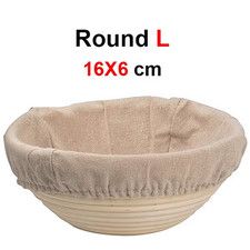 Handgefertigter Rattan Brot