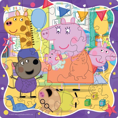Kinderpuzzle teile peppa - 22,